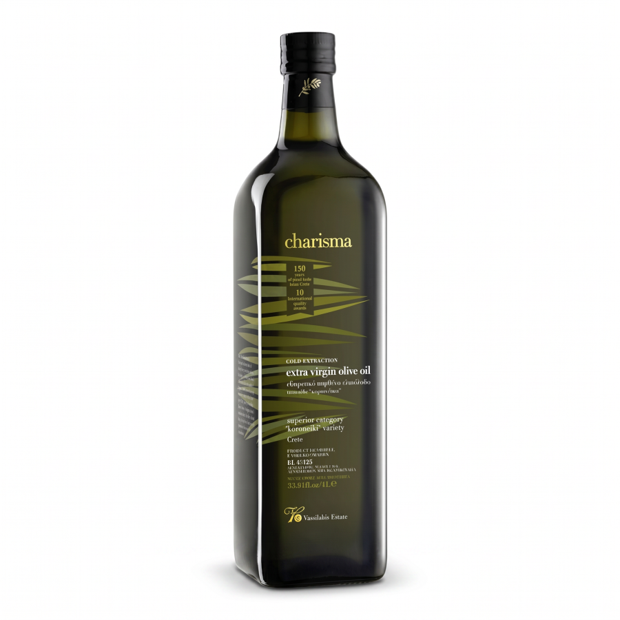 Vassilakis Charisma Olivenöl Extra Nativ 1 l Flasche