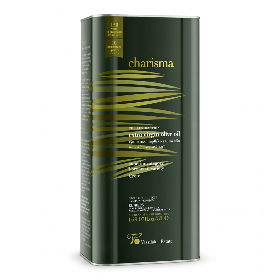 Vassilakis Charisma Olivenöl Extra Nativ 5 l Kanister