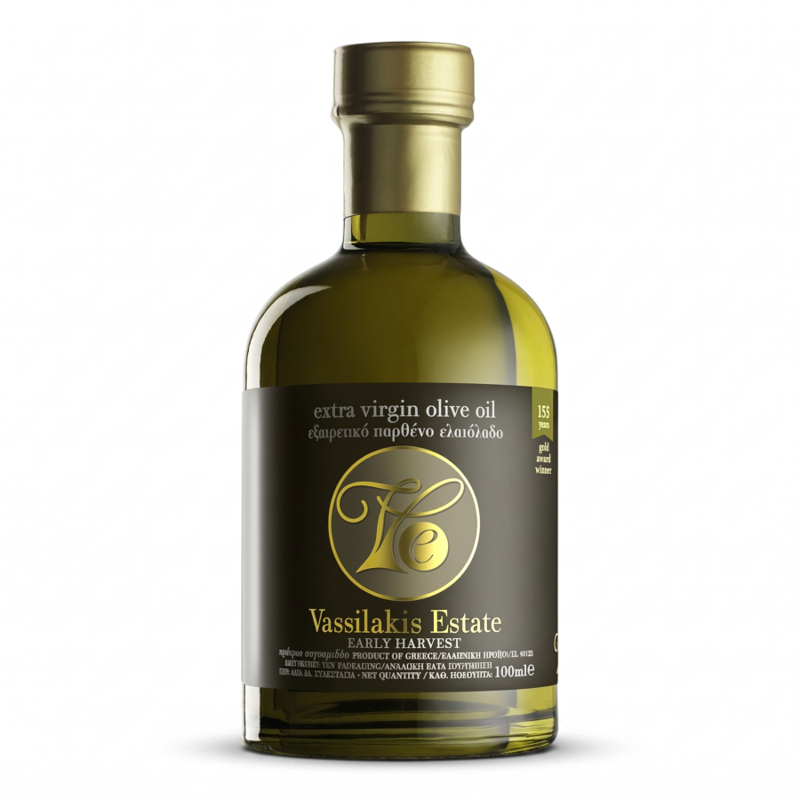 Vassilakis Estate Olivenöl Extra Nativ 100 ml Flasche