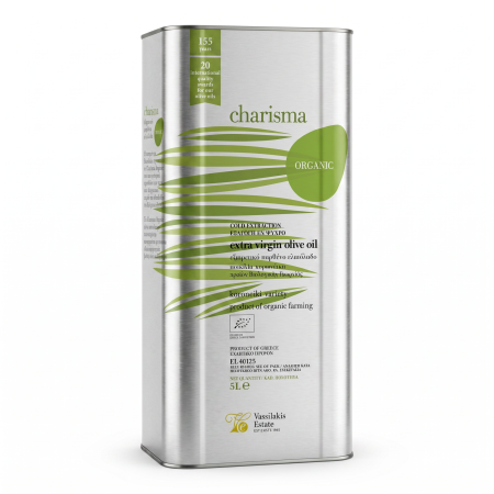 Vassilakis Charisma Bio Olivenöl Extra Nativ 5 l Kanister