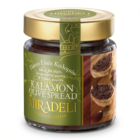 Kalamon-Olivenpaste aus Kreta – MIRADELI 160 g